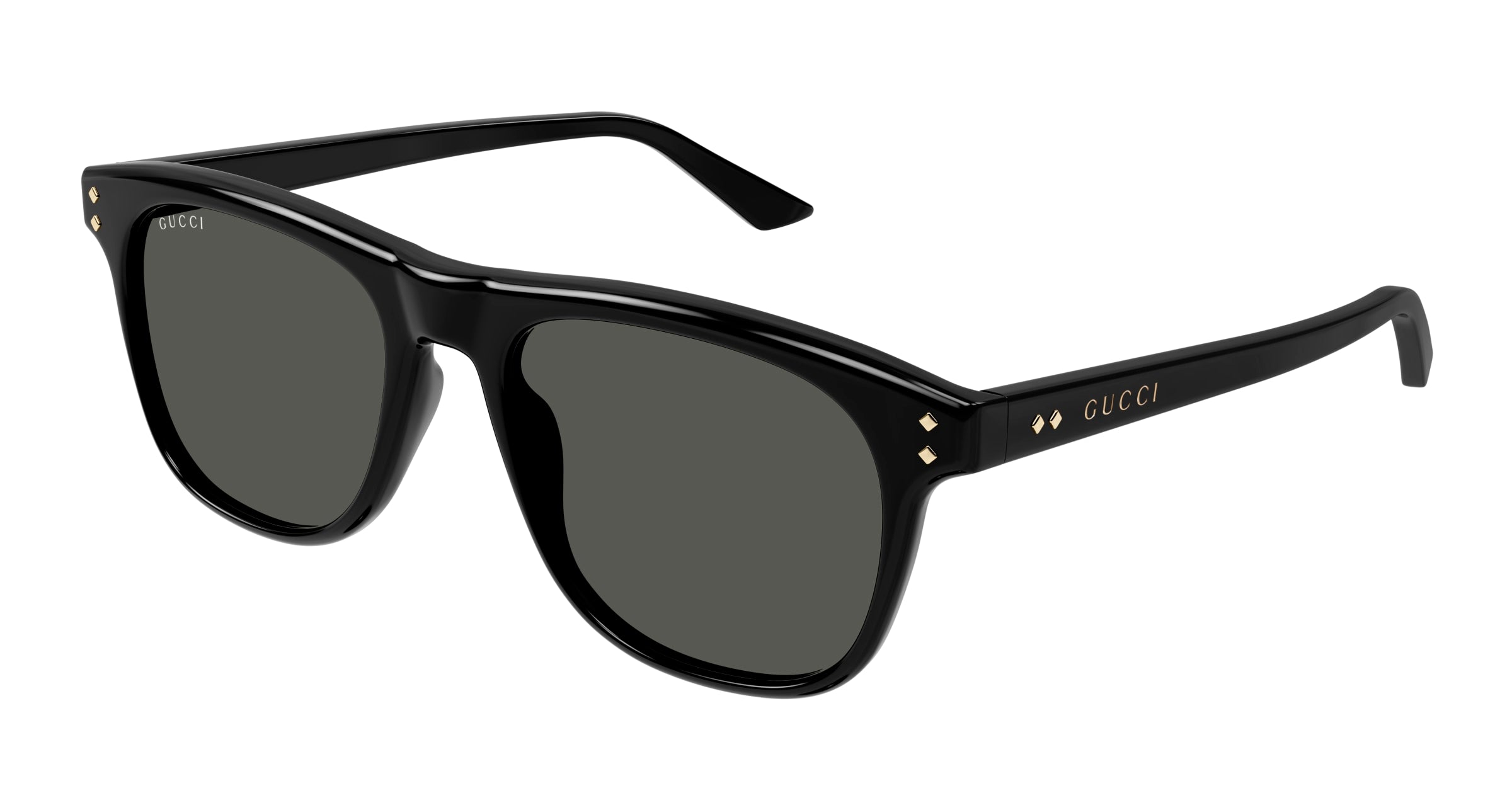 Gucci Uomo Gucci GG1893S 001 Occhiali da sole Acetato Nero Grigio Squadrata Gucci Uomo Gucci GG1893S 001 Occhiali da sole Acetato Nero Grigio Squadrata