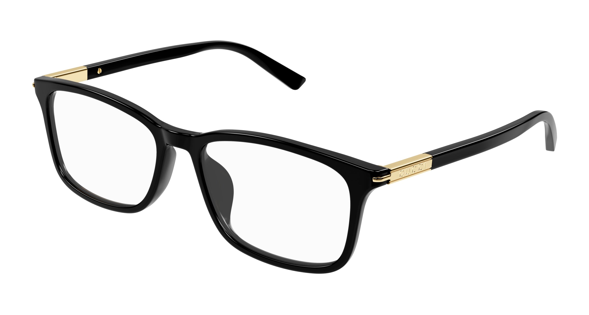 Gucci Uomo Gucci GG1900OA 001 Montature da vista Acetato Nero Trasparente Squadrata Gucci Uomo Gucci GG1900OA 001 Montature da vista Acetato Nero Trasparente Squadrata