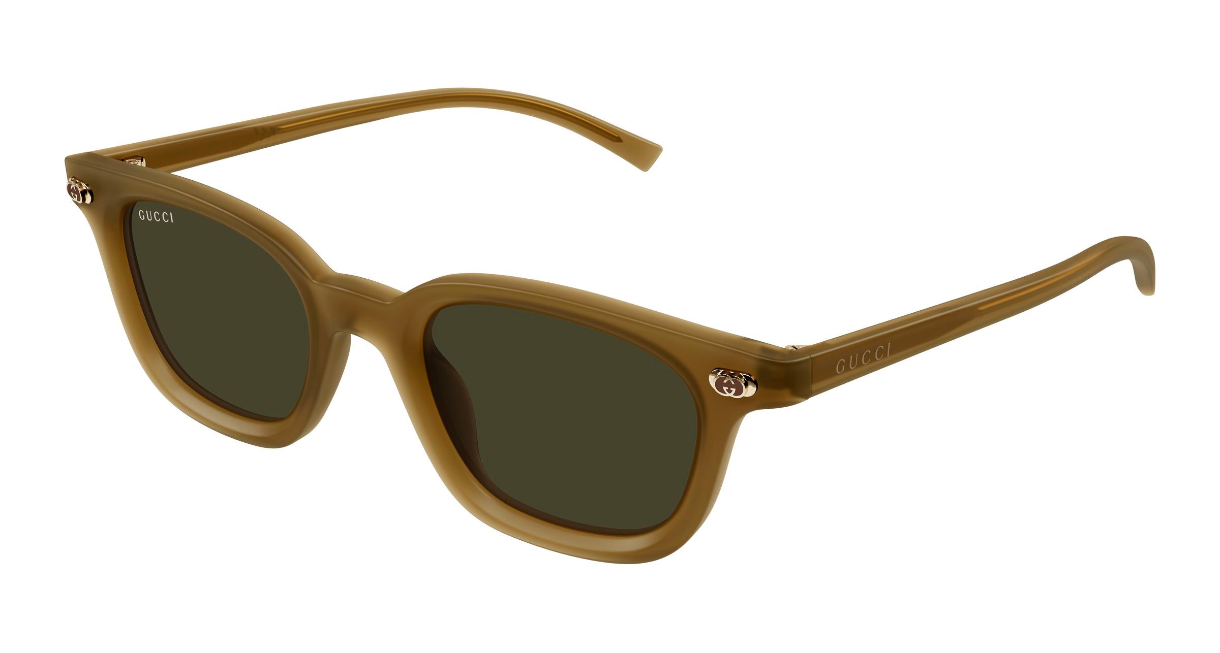 Gucci Uomo Gucci GG1946S 003 Occhiali da sole Acetato Marrone Verde Rotonda Gucci Uomo Gucci GG1946S 003 Occhiali da sole Acetato Marrone Verde Rotonda