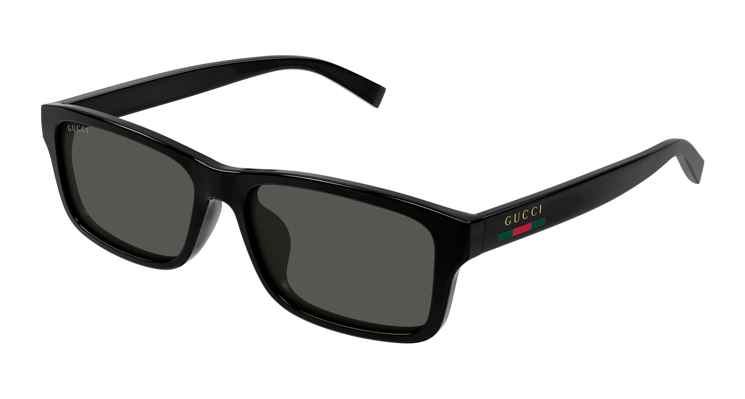 Gucci Uomo Gucci GG1986SA 001 Occhiali da sole Iniettato Nero Grigio Squadrata Gucci Uomo Gucci GG1986SA 001 Occhiali da sole Iniettato Nero Grigio Squadrata
