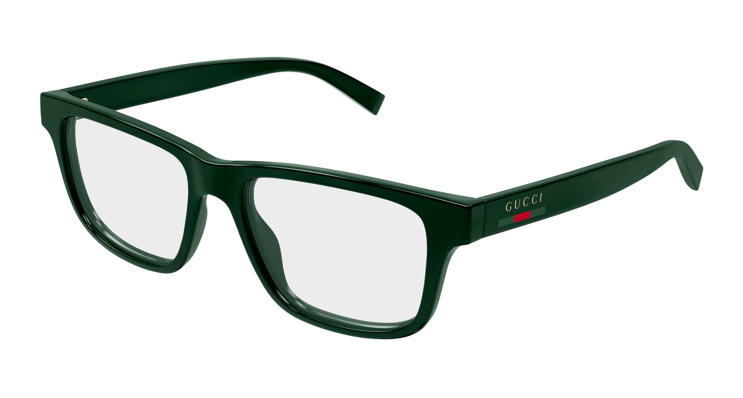 Gucci Uomo Gucci GG1987O 004 Montature da vista Iniettato Verde Trasparente Squadrata Gucci Uomo Gucci GG1987O 004 Montature da vista Iniettato Verde Trasparente Squadrata