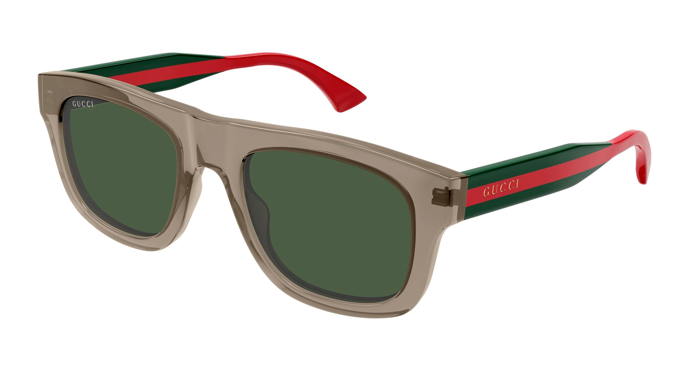 Gucci Uomo Gucci GG1991S 003 Occhiali da sole Acetato Marrone Verde Squadrata Gucci Uomo Gucci GG1991S 003 Occhiali da sole Acetato Marrone Verde Squadrata