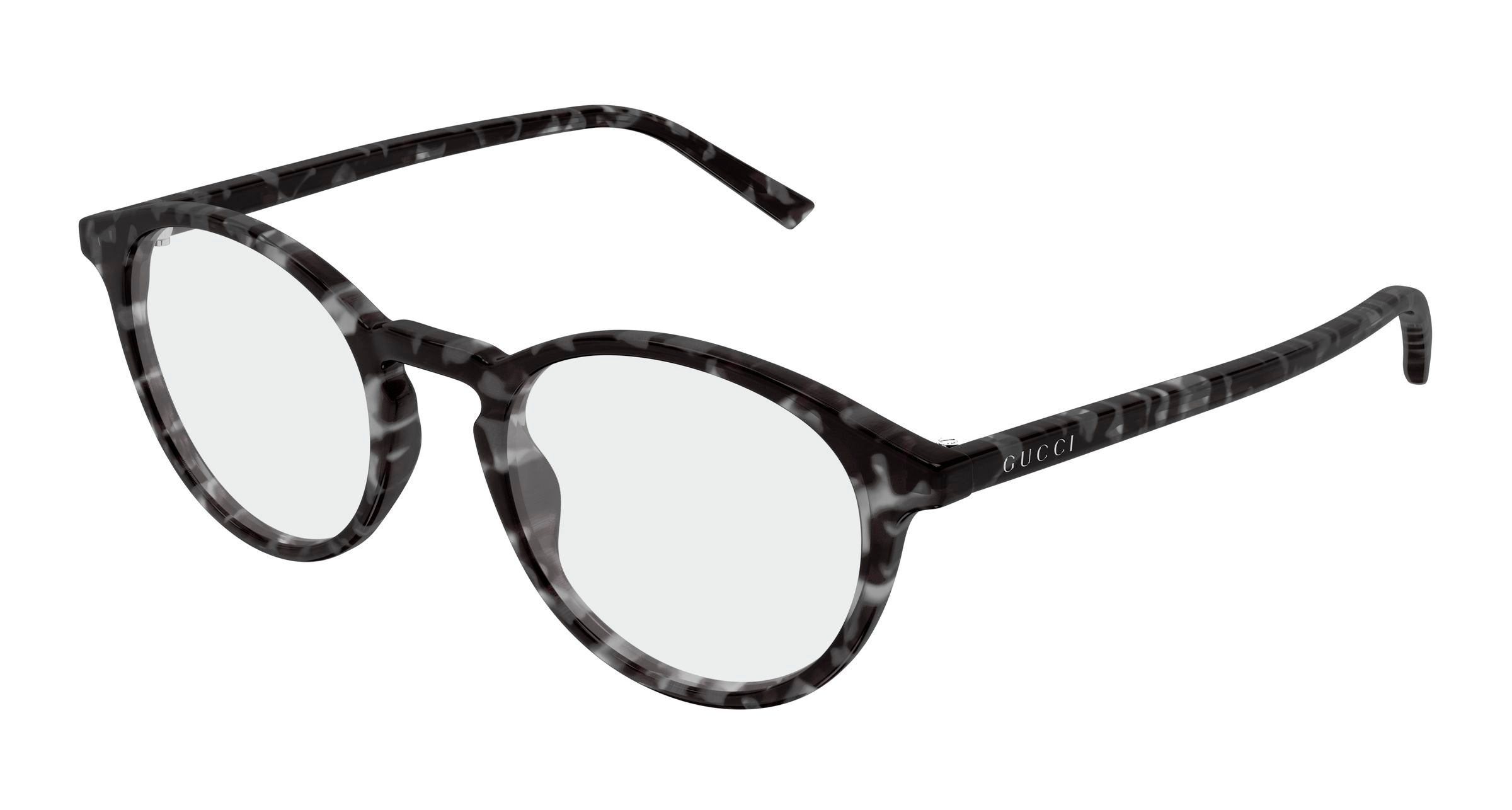 Gucci Uomo Gucci GG1998O 003 Montature da vista Acetato Havana Trasparente Rotonda Gucci Uomo Gucci GG1998O 003 Montature da vista Acetato Havana Trasparente Rotonda