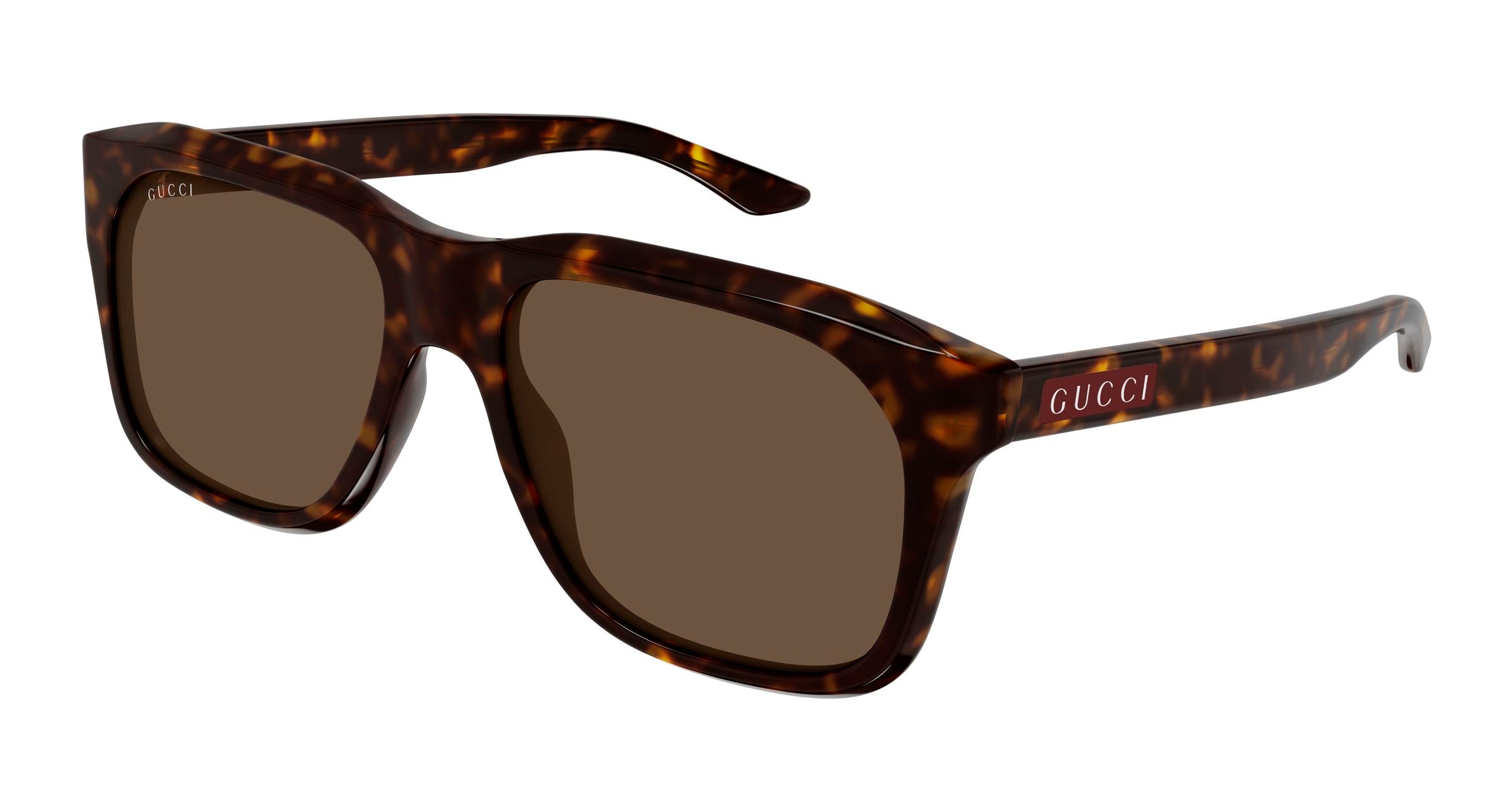 Gucci Uomo Gucci GG2077S 002 Occhiali da sole Acetato Havana Marrone Squadrata Gucci Uomo Gucci GG2077S 002 Occhiali da sole Acetato Havana Marrone Squadrata