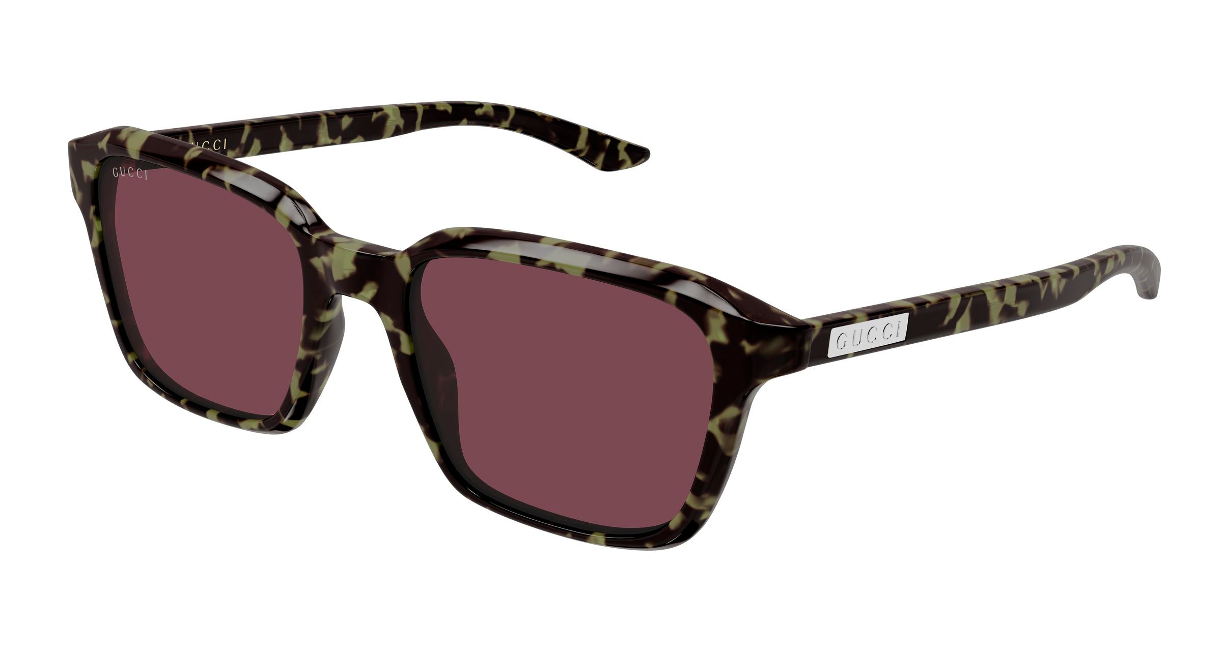 Gucci Uomo Gucci GG2078S 003 Occhiali da sole Acetato Havana Rosso Squadrata Gucci Uomo Gucci GG2078S 003 Occhiali da sole Acetato Havana Rosso Squadrata