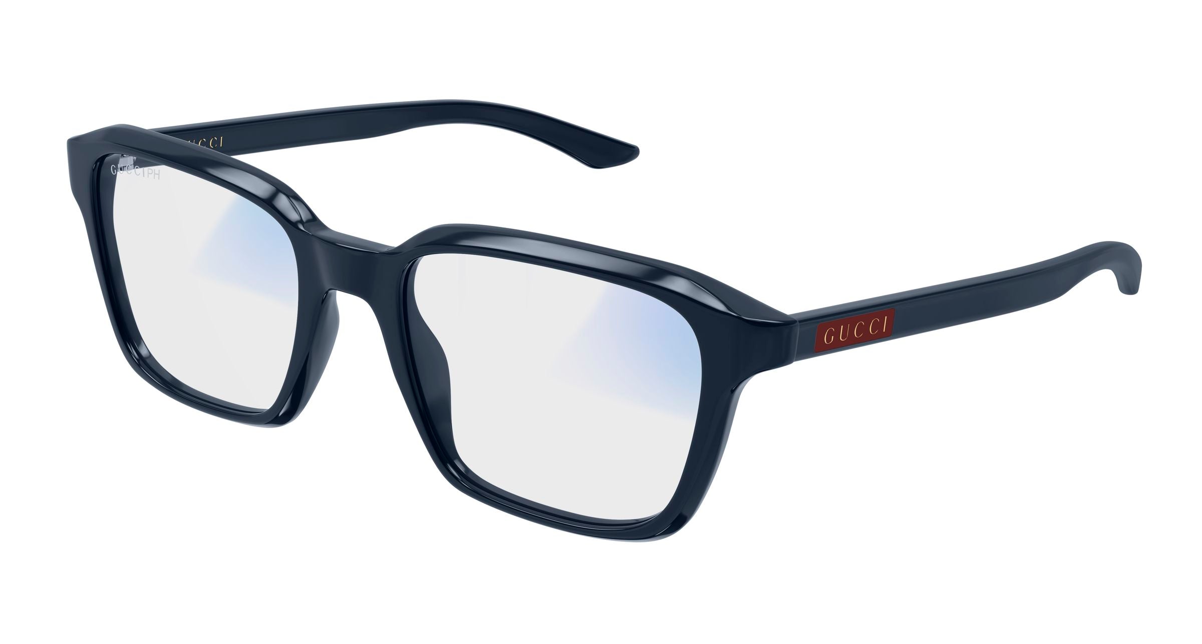Gucci Uomo Gucci GG2078S 006 Occhiali da sole Acetato Blu Trasparente Squadrata Gucci Uomo Gucci GG2078S 006 Occhiali da sole Acetato Blu Trasparente Squadrata