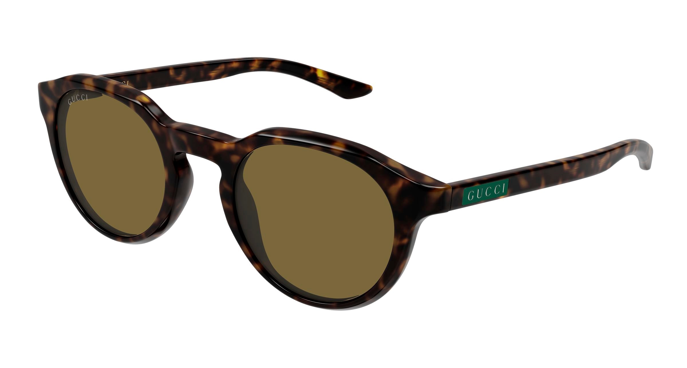 Gucci Uomo Gucci GG2079S 002 Occhiali da sole Acetato Havana Marrone Rotonda Gucci Uomo Gucci GG2079S 002 Occhiali da sole Acetato Havana Marrone Rotonda