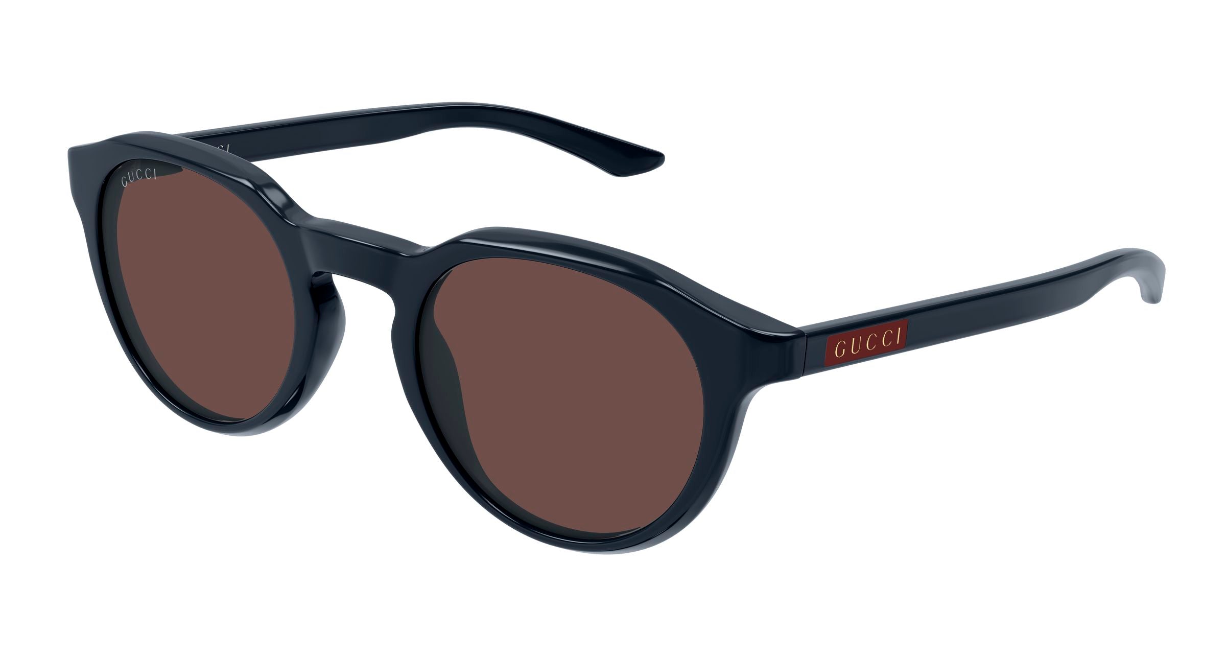 Gucci Uomo Gucci GG2079S 004 Occhiali da sole Acetato Blu Marrone Rotonda Gucci Uomo Gucci GG2079S 004 Occhiali da sole Acetato Blu Marrone Rotonda