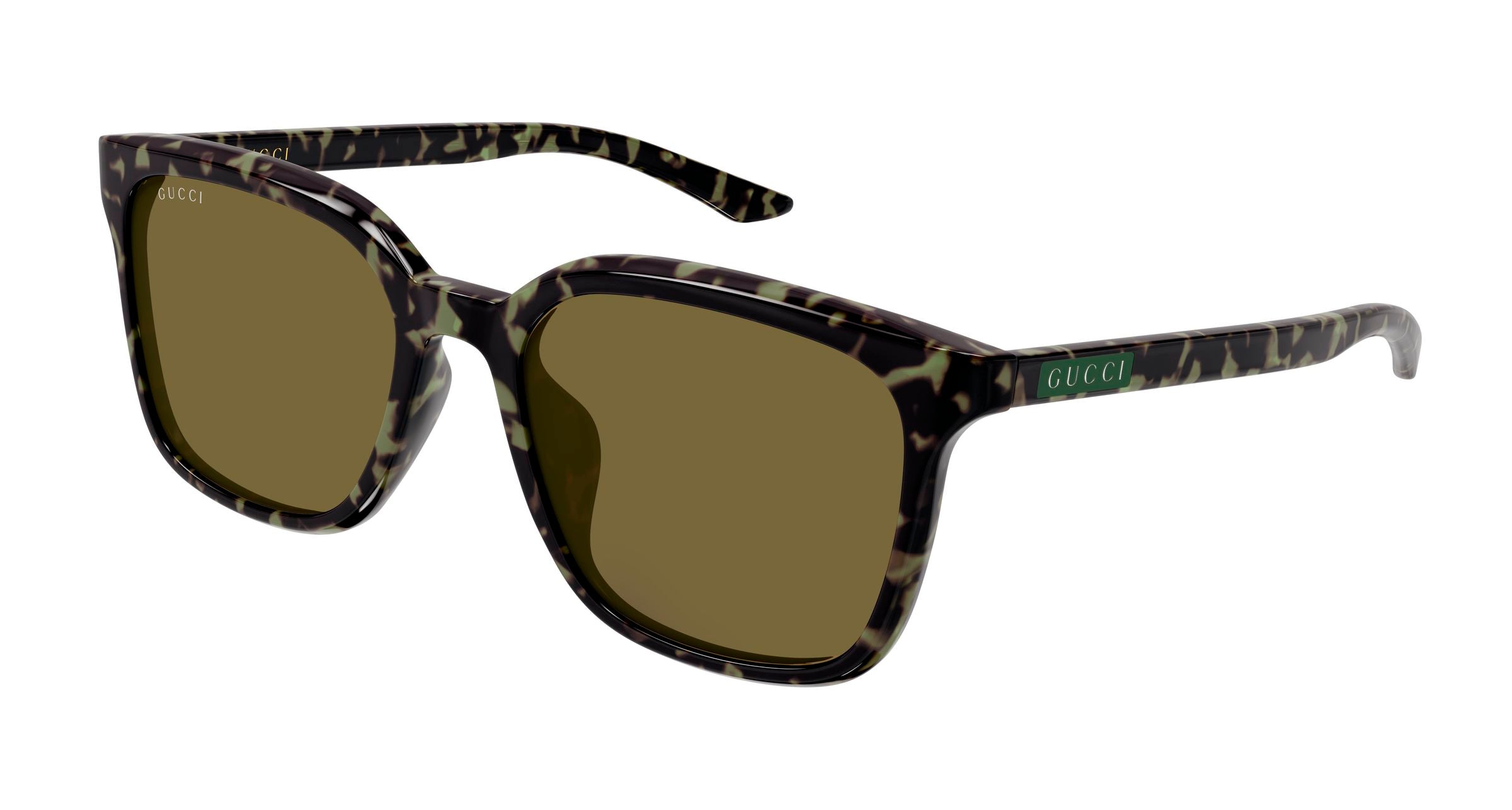 Gucci Uomo Gucci GG2080SK 003 Occhiali da sole Acetato Havana Marrone Squadrata Gucci Uomo Gucci GG2080SK 003 Occhiali da sole Acetato Havana Marrone Squadrata