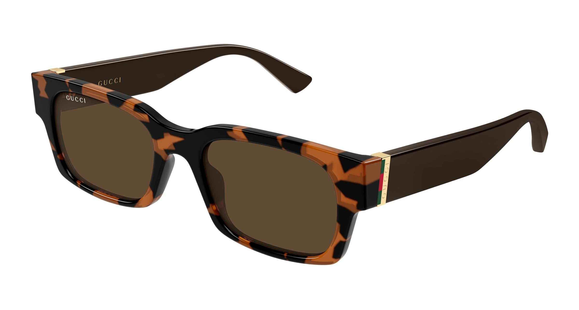 Gucci Uomo Gucci GG2084S 003 Occhiali da sole Iniettato Havana Marrone Squadrata Gucci Uomo Gucci GG2084S 003 Occhiali da sole Iniettato Havana Marrone Squadrata