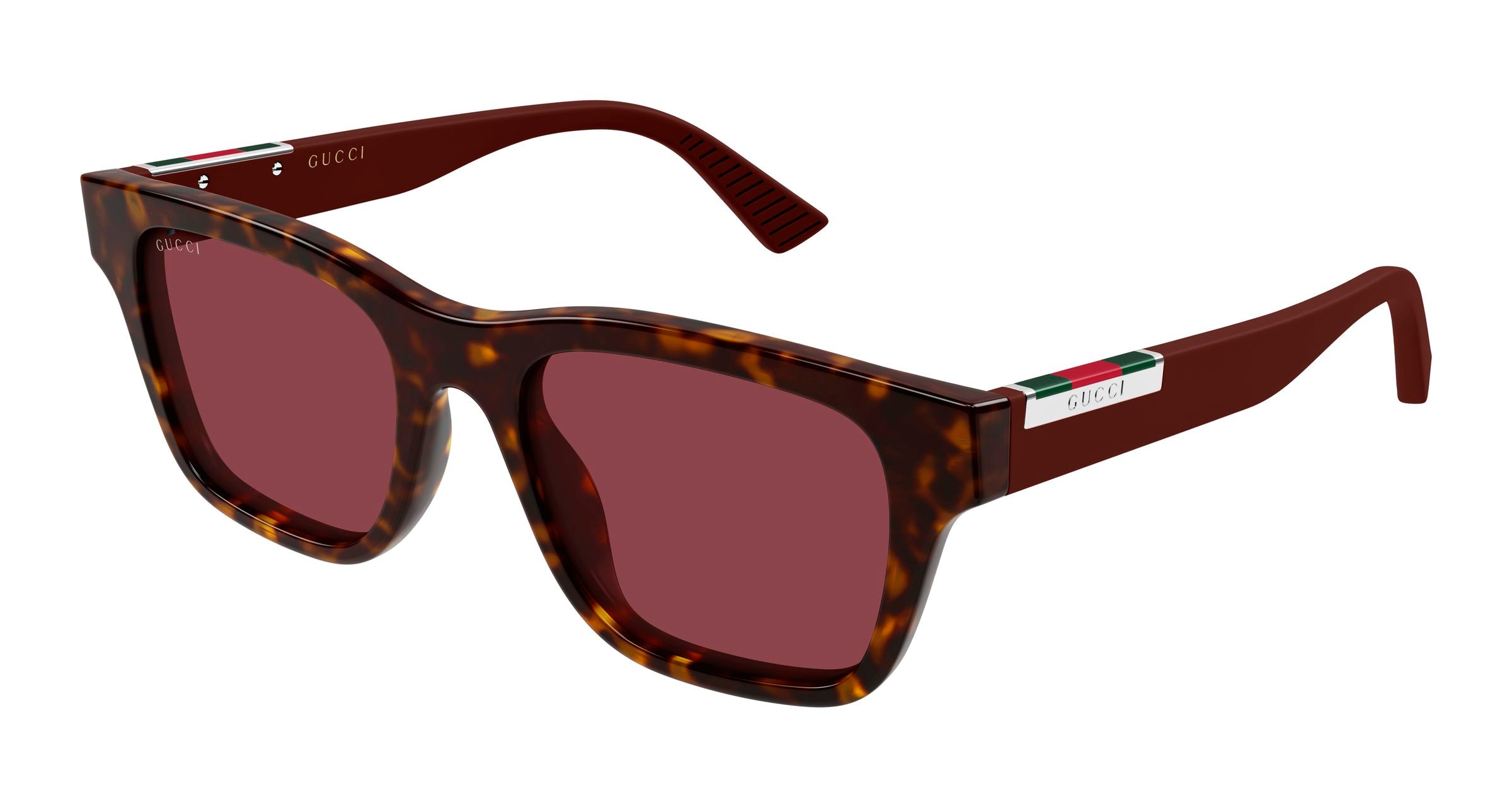 Gucci Uomo Gucci GG2089S 003 Occhiali da sole Acetato Havana Rosso Squadrata Gucci Uomo Gucci GG2089S 003 Occhiali da sole Acetato Havana Rosso Squadrata