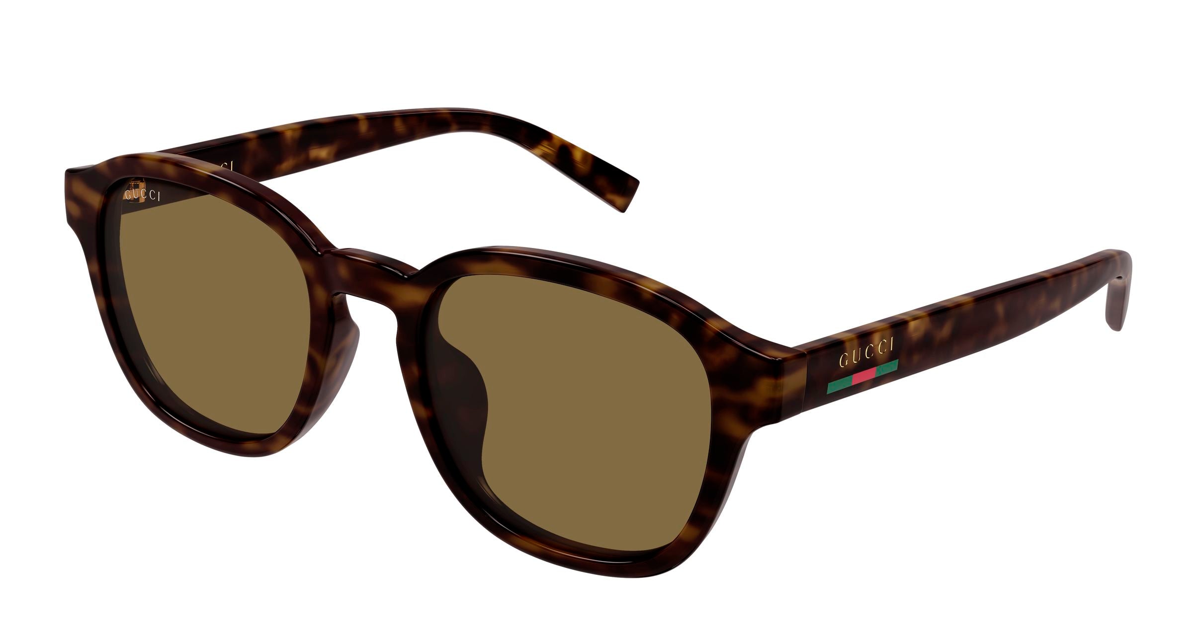 Gucci Uomo Gucci GG2109SK 002 Occhiali da sole Iniettato Havana Marrone Rotonda Gucci Uomo Gucci GG2109SK 002 Occhiali da sole Iniettato Havana Marrone Rotonda
