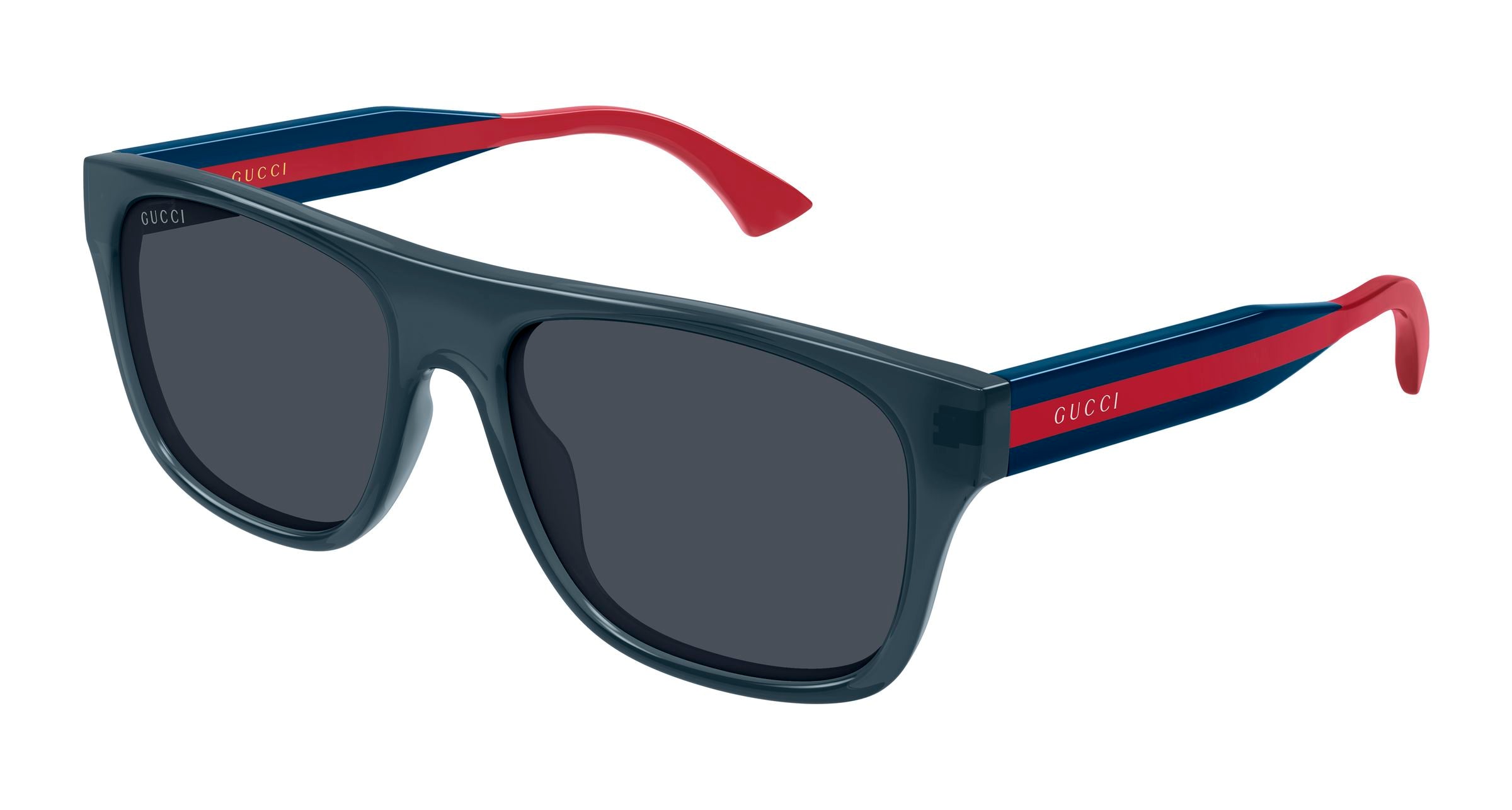 Gucci Uomo Gucci GG2119S 004 Occhiali da sole Acetato Blu Blu Squadrata Gucci Uomo Gucci GG2119S 004 Occhiali da sole Acetato Blu Blu Squadrata