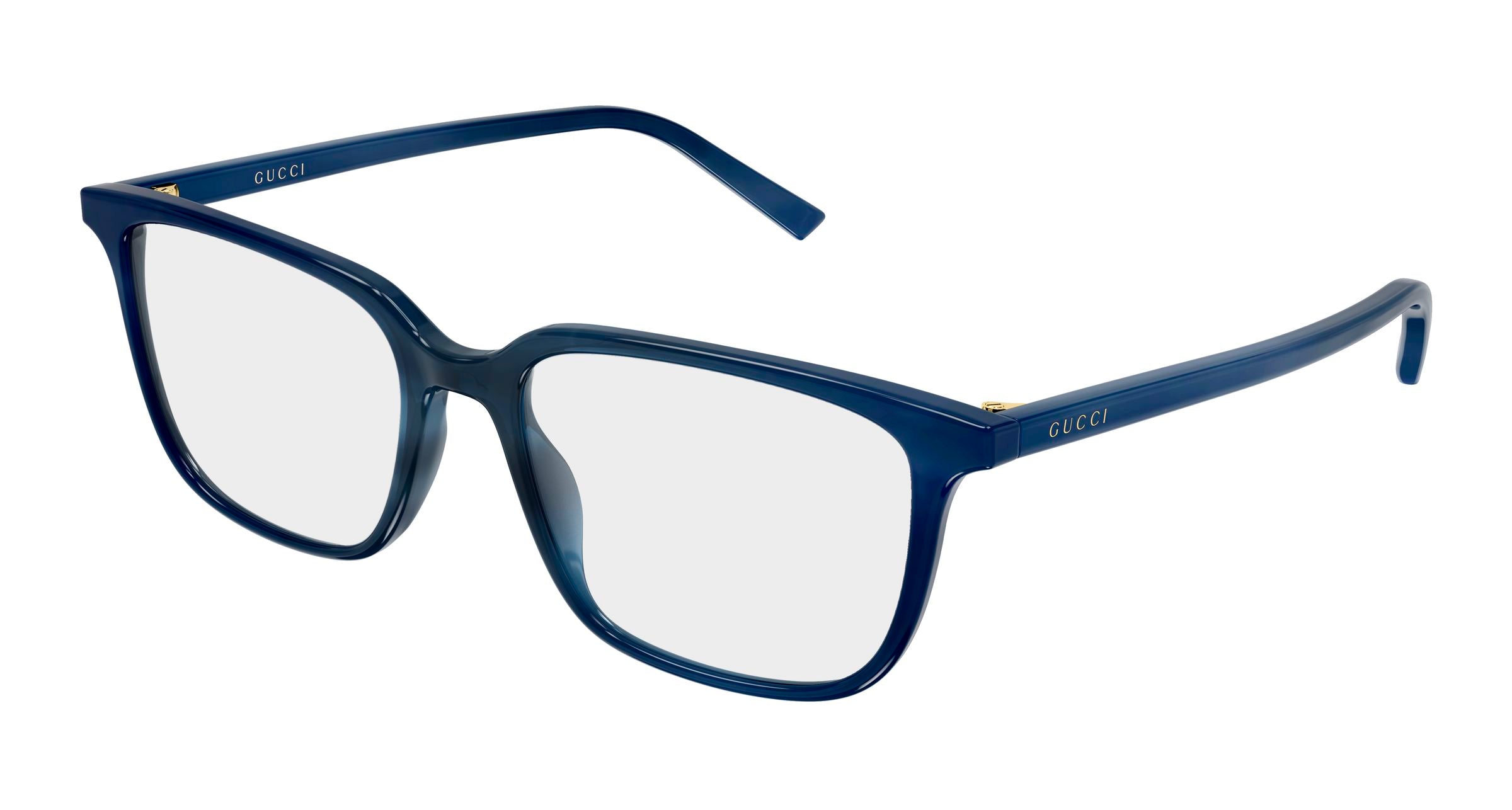 Gucci Uomo Gucci GG2238O 007 Montature da vista Acetato Havana Trasparente Rotonda