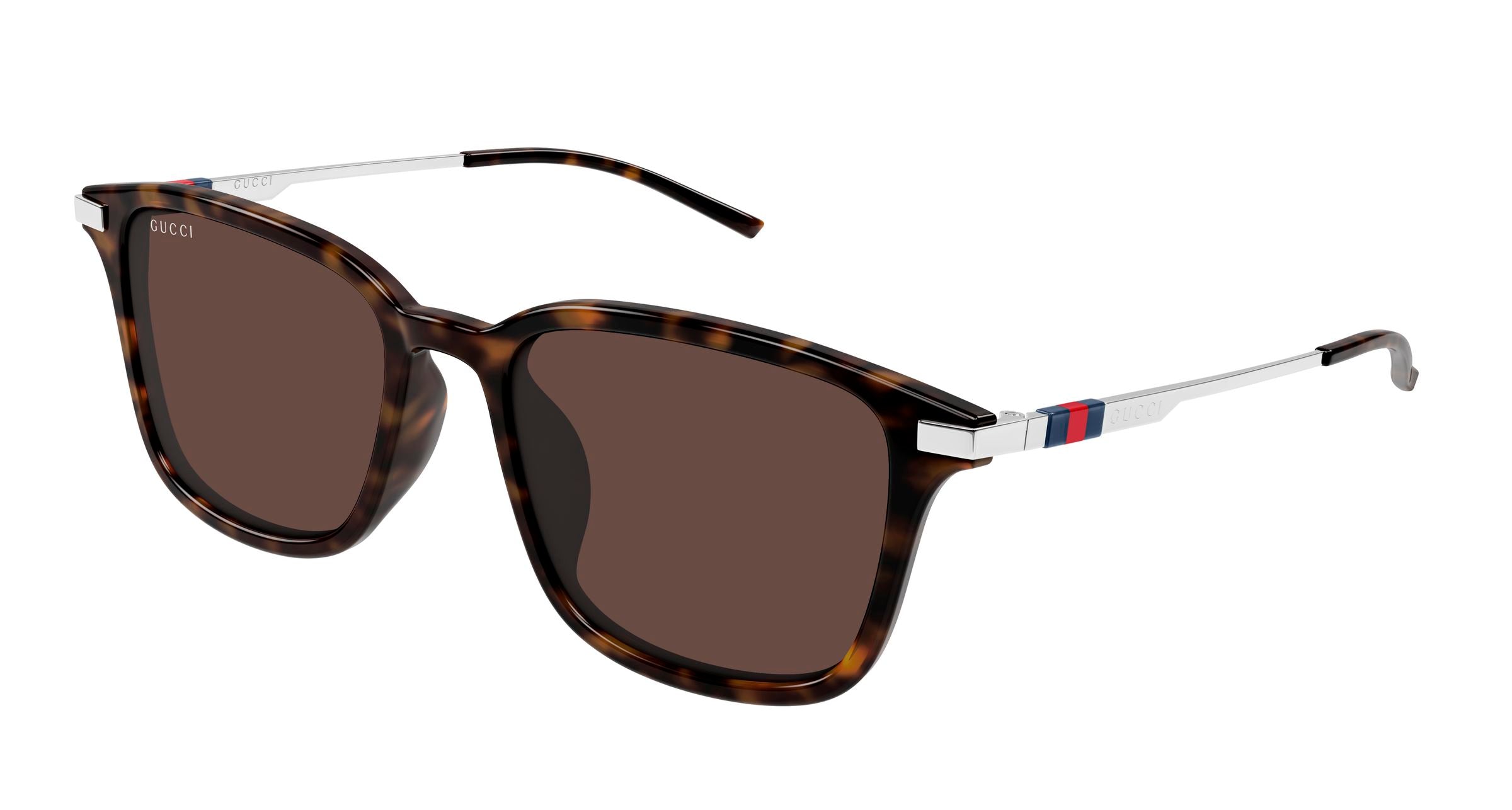 Gucci Uomo Gucci GG2246SK 002 Occhiali da sole Acetato Havana Marrone Squadrata Gucci Uomo Gucci GG2246SK 002 Occhiali da sole Acetato Havana Marrone Squadrata