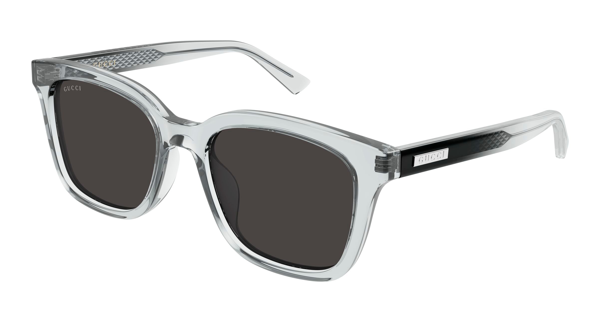 Gucci Uomo Gucci GG2251SA 003 Occhiali da sole Acetato Grigio Fumo Squadrata Gucci Uomo Gucci GG2251SA 003 Occhiali da sole Acetato Grigio Fumo Squadrata