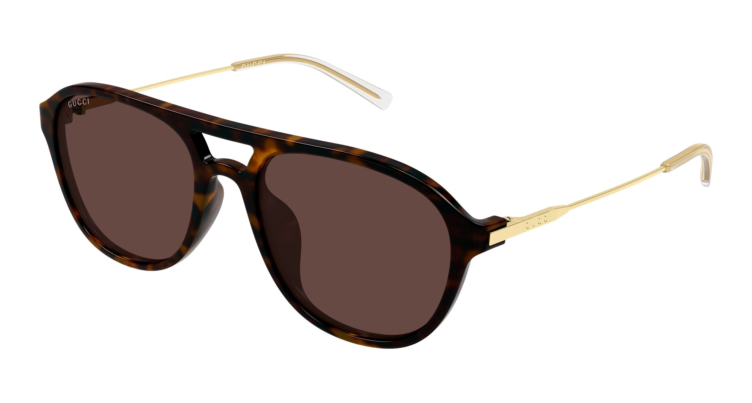 Gucci Uomo Gucci GG2254SK 002 Occhiali da sole Acetato Havana Marrone Pilot Gucci Uomo Gucci GG2254SK 002 Occhiali da sole Acetato Havana Marrone Pilot