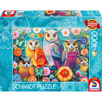 Gufi e fiori, Puzzle