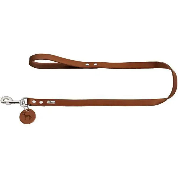 Guinzaglio Leash Aalborg in cuoio di bovino Hunter Cognac 16/100 - 1° ORDINE? scegli tra BZR5 - BZR20 + 200 pt fedeltà
