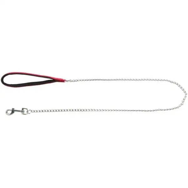 Guinzaglio per cani in catena con maniglia in neoprene Trixie Rosso Taglia M-L - 1° ORDINE? scegli tra BZR5 - BZR20 + 200 pt fedeltà