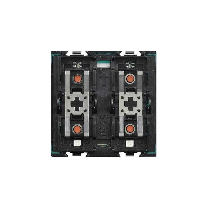 H4652/2 Comando per Carichi Singoli O Doppi a 2 Moduli Myhome H4652/2 Comando per Carichi Singoli O Doppi a 2 Moduli Myhome
