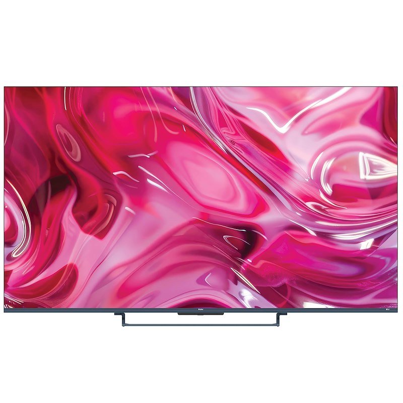 HAIER H55S90GUX TV D-LED, SMART 55", Silver, Abbonamento DAZN Full 12 mesi incluso