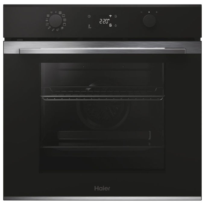 HAIER H6 ID23B3HTX FORNO INCASSO Capacità 78 l, dimensoni: L 55 cm - A 57,5 P 56,8 cm, Nero, classe A++