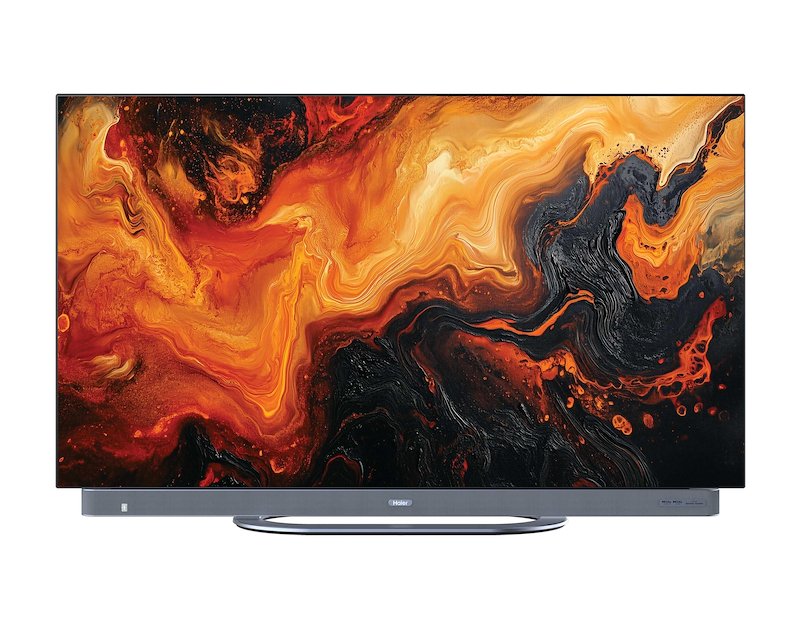 Haier H65C95EUX, Smart TV OLED 65", 4K, Google TV, 144Hz, Dolby Vision & Atmos, Harman Kardon, Abbonamento DAZN Full 12 mesi incluso