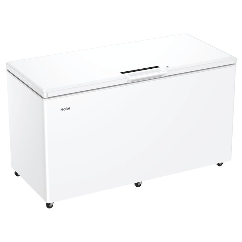 HAIER HCE520E Congelatore pozzo, Capacità netta 508 l, dimensioni: L 154,5 cm, A 89 P 75 Rumorosità 39 dB(A), BIANCO, Classe E