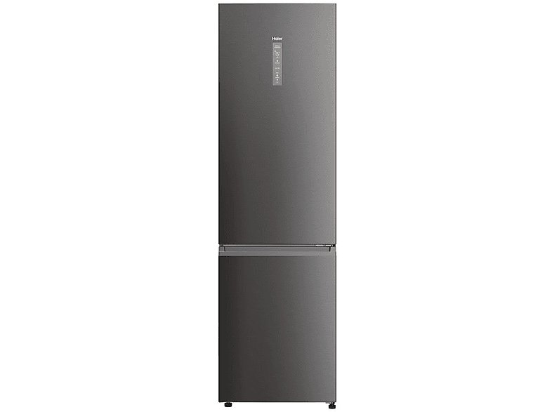 HAIER HDPW5620ANPD FRIGORIFERO COMBINATO, A 205 cm, 4 ripiani, Rumorosità 35 dB(A), Platinum Inox, Classe