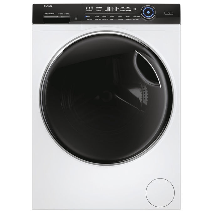 Haier HW80-B14979TEUIT I-Pro Serie 7 Plus Lavatrice Frontale 8 Kg 1400 rpm Classe A Vapore Smart Dosing (85x60x53 cm) colore Bianco
