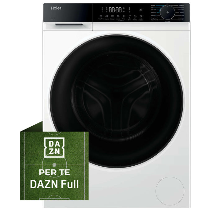 Haier HWD100BP16357UIT Lavasciuga 10-6 Kg 1600 rpm Classe A Wi-Fi Vapore (85x59,5x59,8 cm) colore Bianco Haier HWD100BP16357UIT Lavasciuga 10-6 Kg 1600 rpm Classe A Wi-Fi Vapore (85x59,5x59,8 cm) colore Bianco