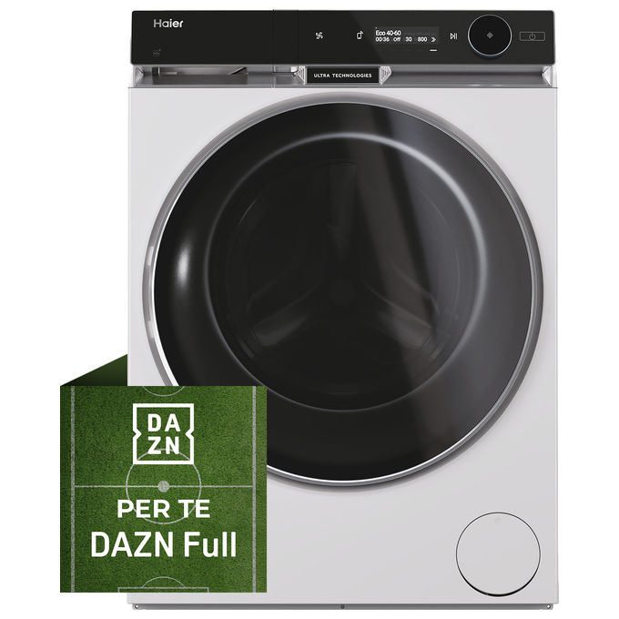 HAIER HWD120BD16397EUS LAVASCIUGA, Caricamento frontale, capacità lavaggio 12 kg, asciugatura 7 18 programmi, Profondità 66 cm, Giri 1600 rpm, Bianco, Classe A HAIER HWD120BD16397EUS LAVASCIUGA, Caricamento frontale, capacità lavaggio 12 kg, asciugatura 7 18 programmi, Profondità 66 cm, Giri 1600 rpm, Bianco, Classe A