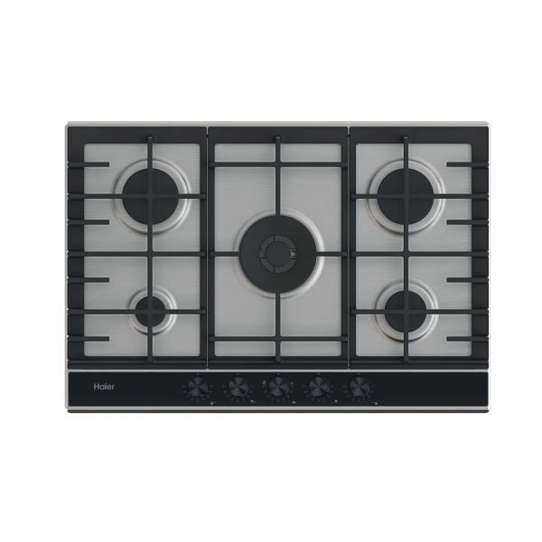 Haier - Piano Cottura A Gas Hahg7w5xh 74,5 Cm-acciaio Inossidabile