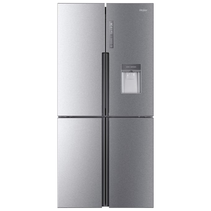 Haier RTG684WHJ Frigorifero Side by Side Capacita' 456 Litri Classe energetica F Total No Frost Compressore Inverter 180 cm Argento Haier RTG684WHJ Frigorifero Side by Side Capacita' 456 Litri Classe energetica F Total No Frost Compressore Inverter 180 cm Argento