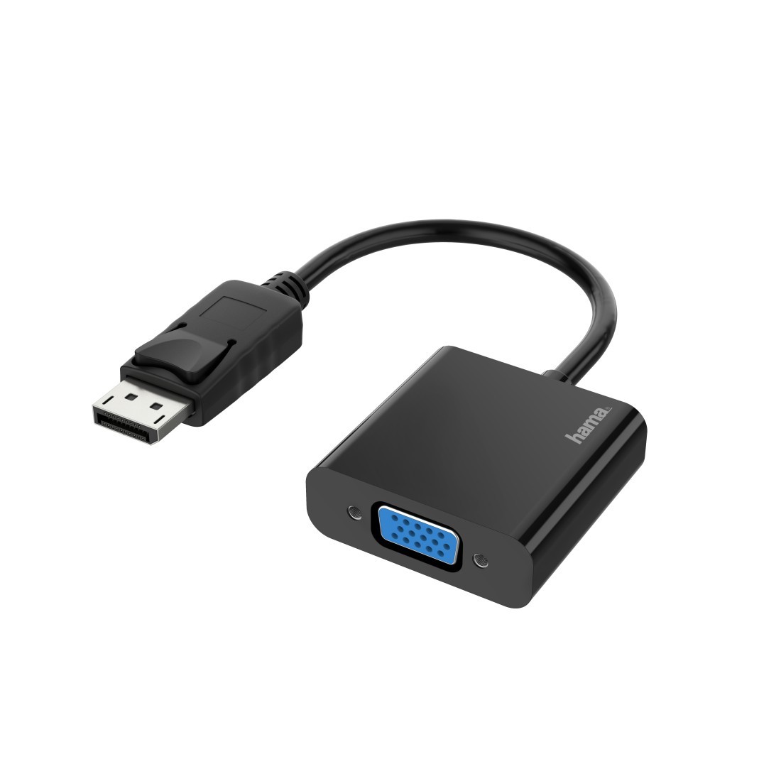 Hama 00200337 cavo e adattatore video DisplayPort VGA (D-Sub) Nero Hama 00200337 cavo e adattatore video DisplayPort VGA (D-Sub) Nero