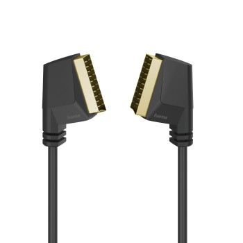 Hama 00205082 Cavo SCART 15 m SCART (10-pin) Nero