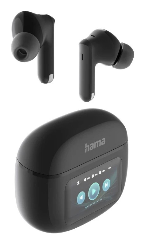 Hama 00221820 cuffia e auricolare True Wireless Stereo (TWS) In-ear Musica e Chiamate Bluetooth Nero