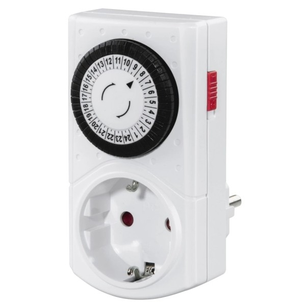 Hama 69223301 timer elettrico Bianco Timer quotidiano