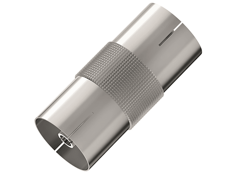 HAMA Adattatore antenna F/antenna F, corpo in metallo