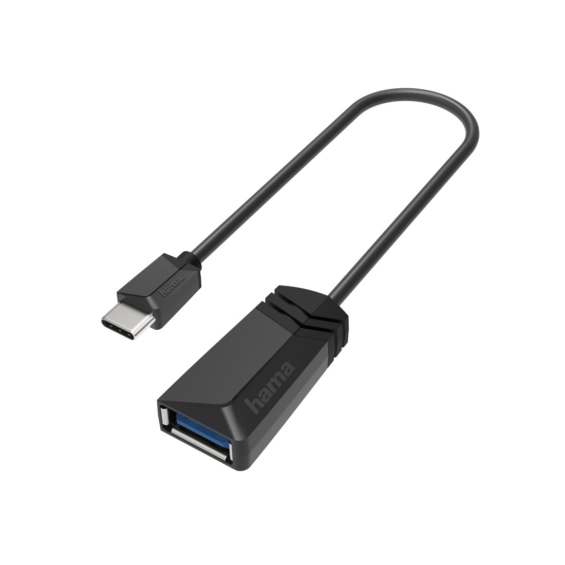 Hama - Adattatore Usb-otg-nero
