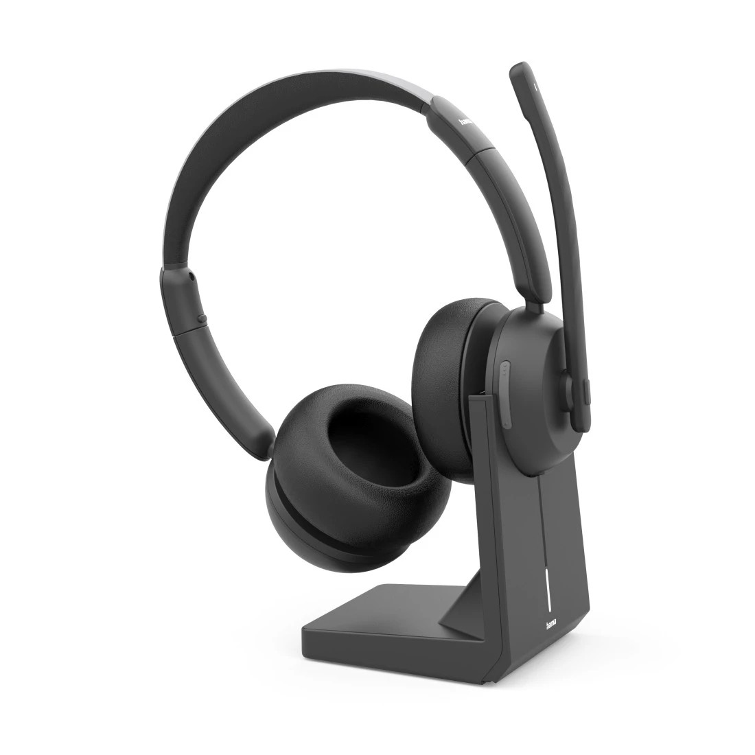 Hama BT-800 Auricolare Con cavo e senza cavo A Padiglione Ufficio USB tipo-C Bluetooth Base di ricarica Nero