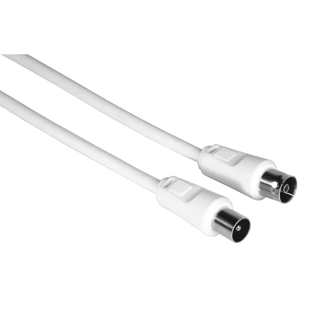HAMA Cavo antenna M/F, 75 dB, 1,5 metri, bianco