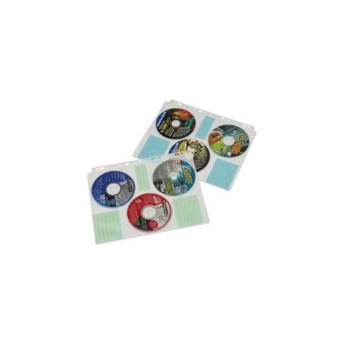 Hama CD-ROM Index Sleeves 60 Dischi Trasparente Hama CD-ROM Index Sleeves 60 Dischi Trasparente