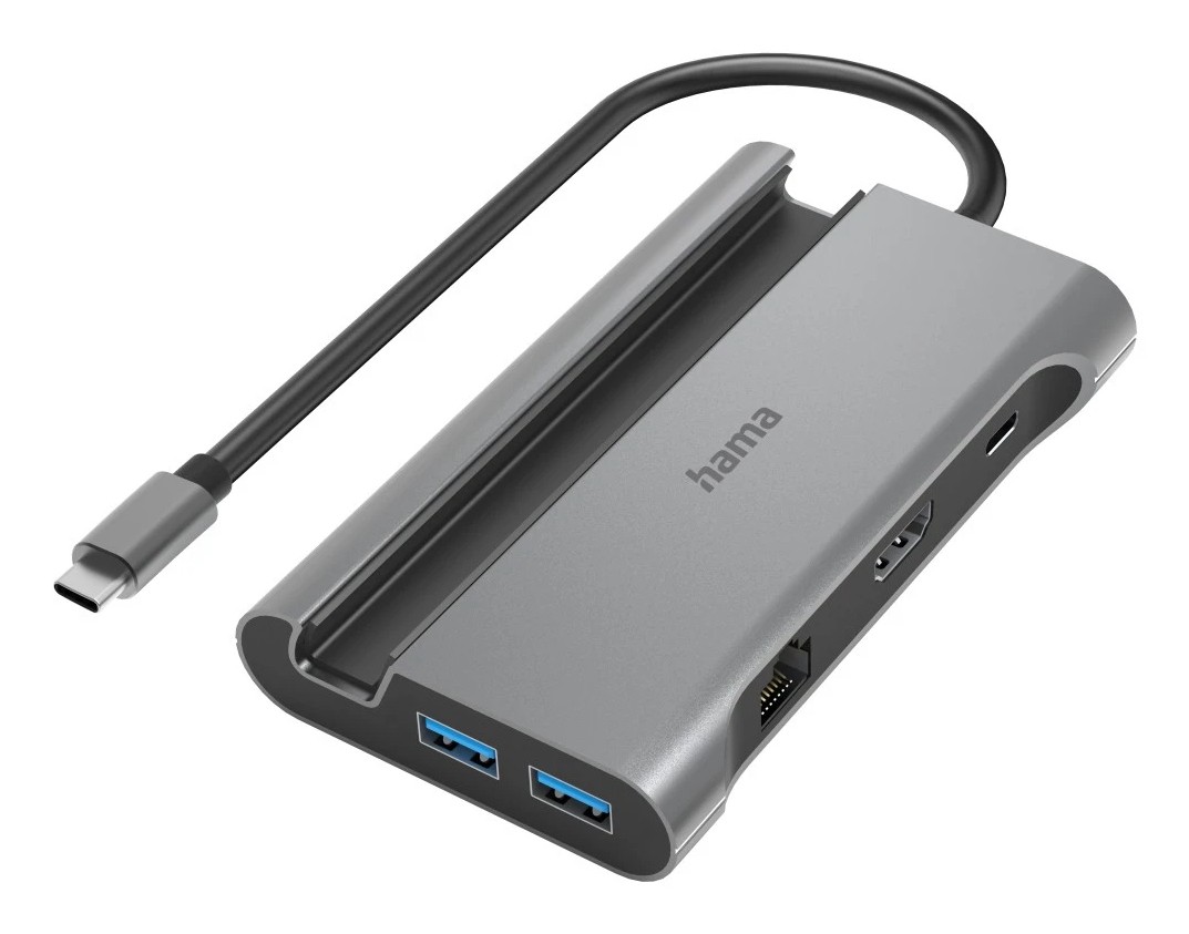Hama Connect2Mobile V2 USB 3.2 Gen 1 (3.1 Gen 1) Type-C 1000 Mbit/s Antracite