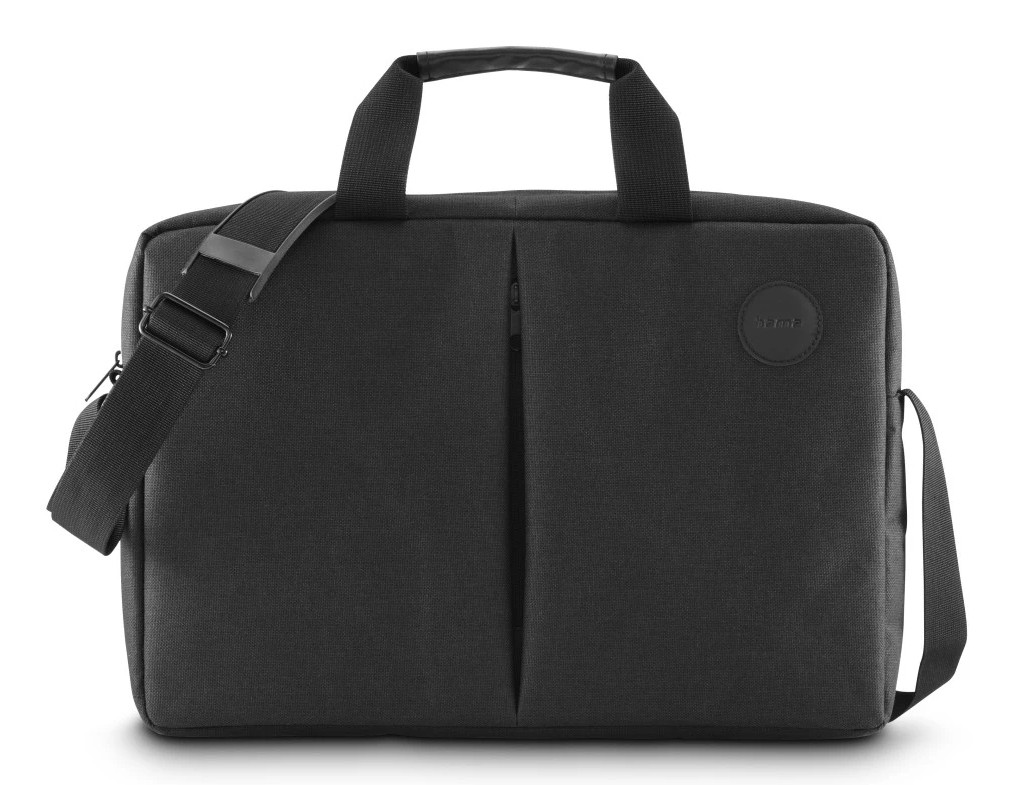 Hama Genua Maletin para Portatiles hasta 15.6 - Poliester - Bandolera Ajustable - Bolsillo Frontal - 42.5x5x31cm - Color Negro Hama Genua Maletin para Portatiles hasta 15.6 - Poliester - Bandolera Ajustable - Bolsillo Frontal - 42.5x5x31cm - Color Negro