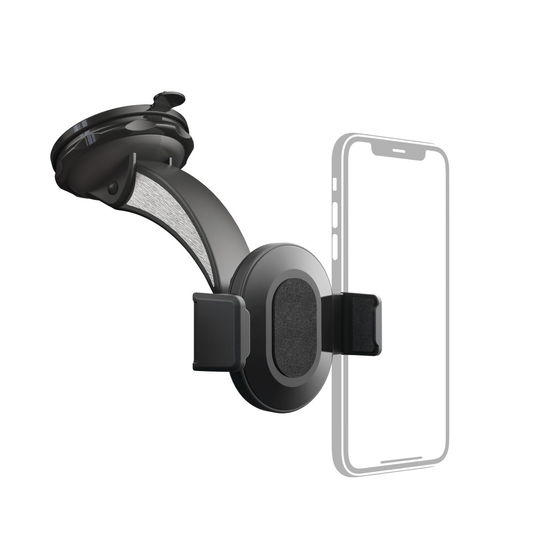 Hama Move Supporto passivo Telefono cellulare/smartphone Nero