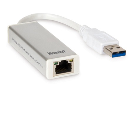 Hamlet Adattatore USB-Gigabit LAN HNU3GIGA