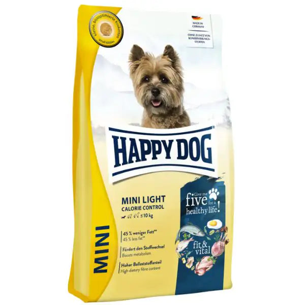 Happy Dog Fit & Vital Mini Light 4 kg - Croccantini per cani - 1° ORDINE? scegli tra BZR5 - BZR20 + 200 pt fedeltà
