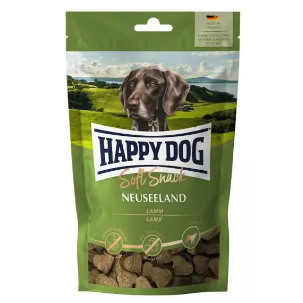 Happy Dog Soft Snack funzionali per cani 100 gr Neuseelan - 1° ORDINE? scegli tra BZR5 - BZR20 + 200 pt fedeltà